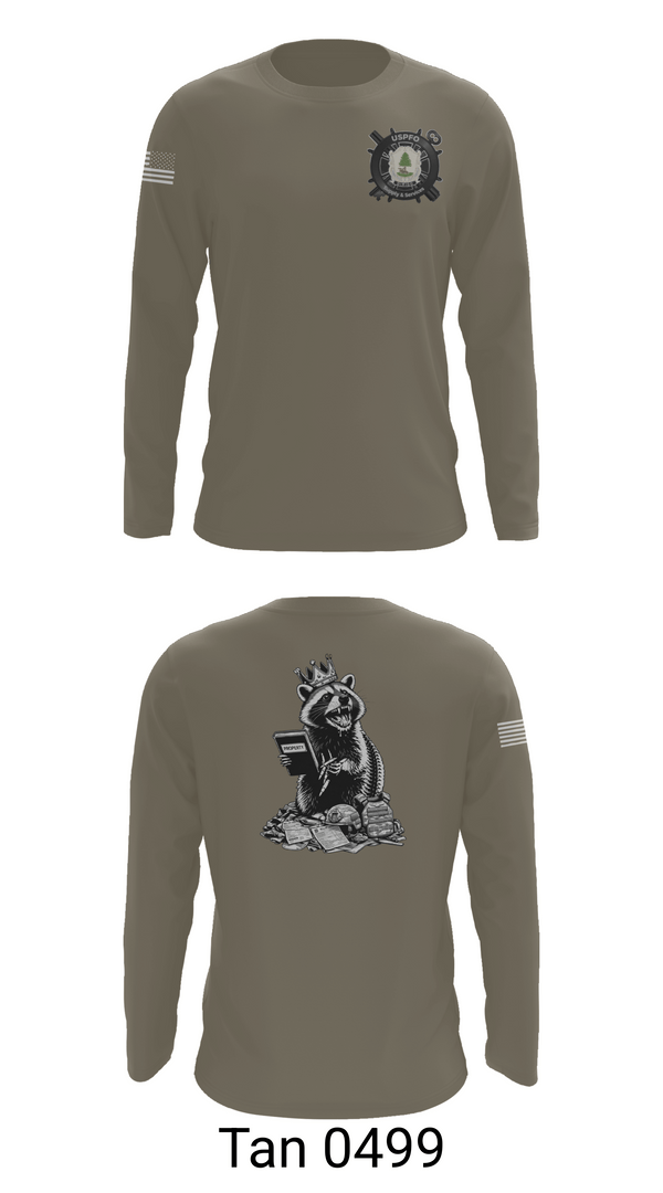 Long Sleeve Performance Shirt, USPFO, MEARNG, National Guard, Teamtime, Team time, sublimation, custom sports apparel, team uniforms, spirit wear, spiritwear, sports uniforms, custom shirts, team store, custom team store, fundraiser sports, apparel fundraiser