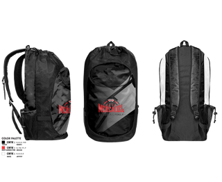 Gear Bag, Mercadel Basketball, Men's Basketball, Teamtime, Team time, sublimation, custom sports apparel, team uniforms, spirit wear, spiritwear, sports uniforms, custom shirts, team store, custom team store, fundraiser sports, apparel fundraiser