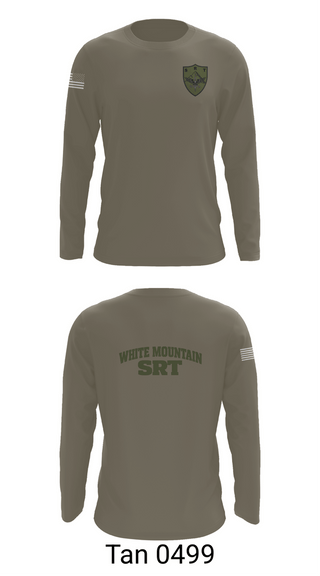 Long Sleeve Performance Shirt, White Mountain Regional Special Response Team, Police, Teamtime, Team time, sublimation, custom sports apparel, team uniforms, spirit wear, spiritwear, sports uniforms, custom shirts, team store, custom team store, fundraiser sports, apparel fundraiser