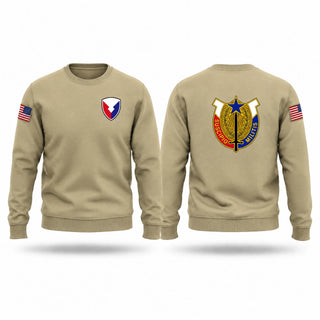 Crew Neck Sweatshirt, 407th AFSB, Army, Teamtime, Team time, sublimation, custom sports apparel, team uniforms, spirit wear, spiritwear, sports uniforms, custom shirts, team store, custom team store, fundraiser sports, apparel fundraiser