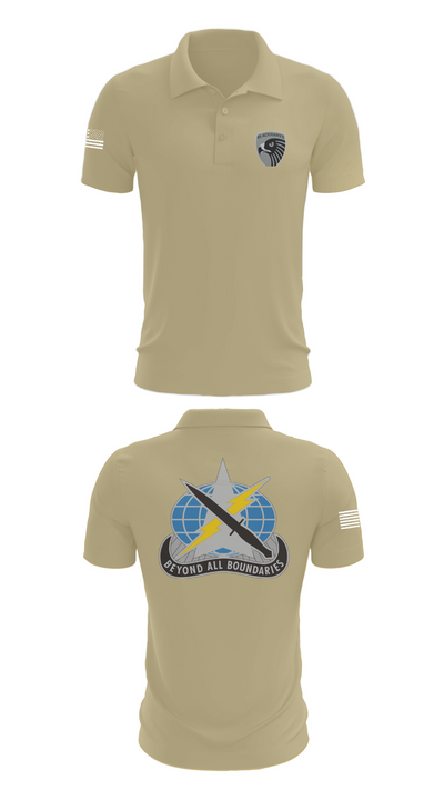 743rd MI BN 75372037 Short Sleeve Performance Polo - 87