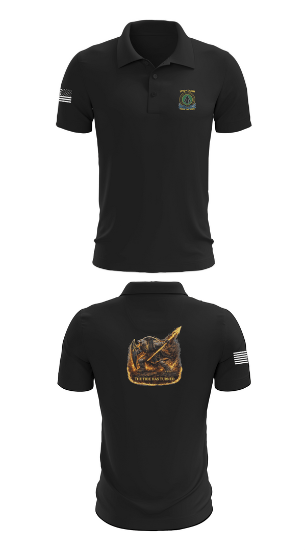 Short Sleeve Performance Polo, 1192nd DDSB, Army, Teamtime, Team time, sublimation, custom sports apparel, team uniforms, spirit wear, spiritwear, sports uniforms, custom shirts, team store, custom team store, fundraiser sports, apparel fundraiser