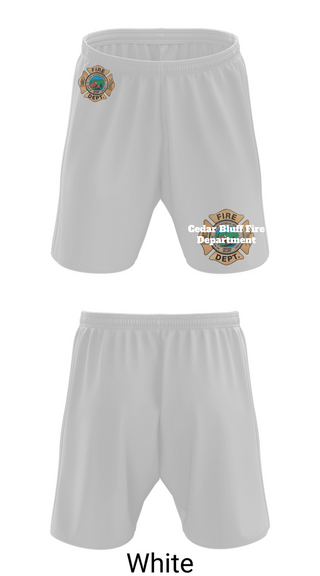 Athletic Shorts With Pockets, Cedar Bluff Fire Department, Fire Department, Teamtime, Team time, sublimation, custom sports apparel, team uniforms, spirit wear, spiritwear, sports uniforms, custom shirts, team store, custom team store, fundraiser sports, apparel fundraiser