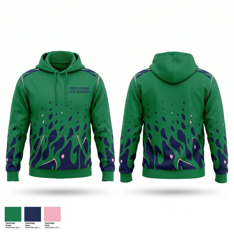 Hoodie, South Oldham Lady Sluggers, Softball, Teamtime, Team time, sublimation, custom sports apparel, team uniforms, spirit wear, spiritwear, sports uniforms, custom shirts, team store, custom team store, fundraiser sports, apparel fundraiser