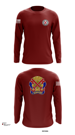 Long Sleeve Performance Shirt, 122nd Special Troop Command, , Teamtime, Team time, sublimation, custom sports apparel, team uniforms, spirit wear, spiritwear, sports uniforms, custom shirts, team store, custom team store, fundraiser sports, apparel fundraiser