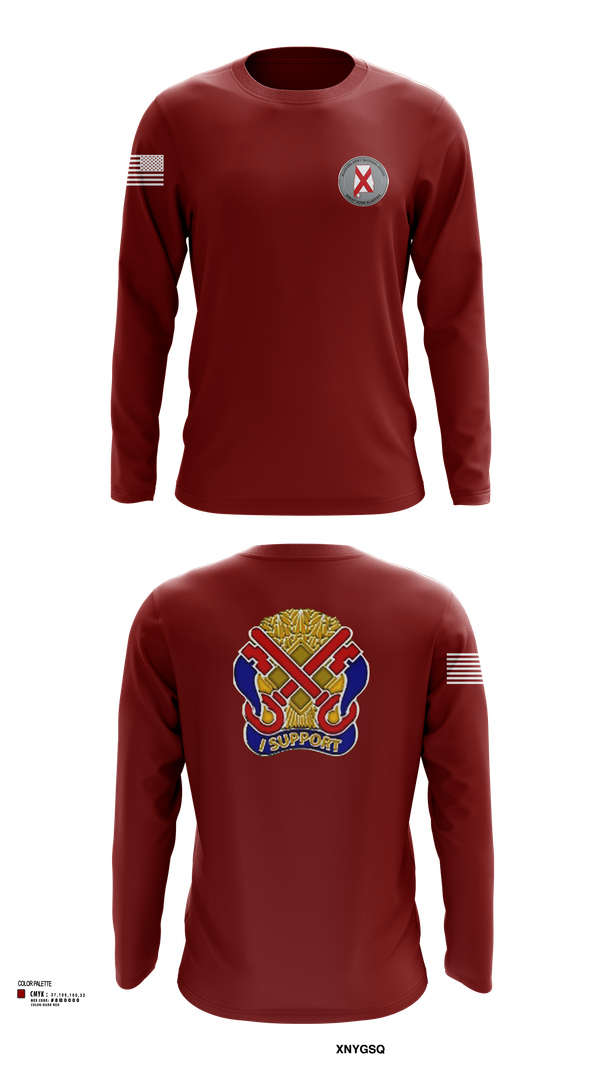 Long Sleeve Performance Shirt, 122nd Special Troop Command, , Teamtime, Team time, sublimation, custom sports apparel, team uniforms, spirit wear, spiritwear, sports uniforms, custom shirts, team store, custom team store, fundraiser sports, apparel fundraiser
