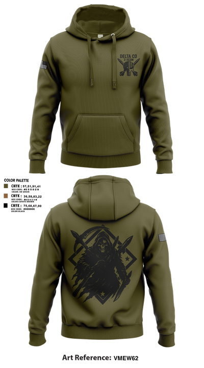 D CO 2-153 Hoodie - 1