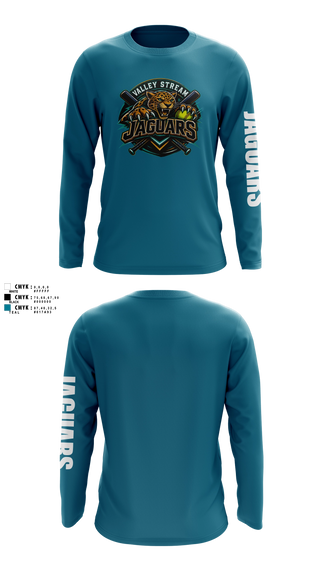 Long Sleeve Performance Shirt, JAGUARS, Softball, Teamtime, Team time, sublimation, custom sports apparel, team uniforms, spirit wear, spiritwear, sports uniforms, custom shirts, team store, custom team store, fundraiser sports, apparel fundraiser