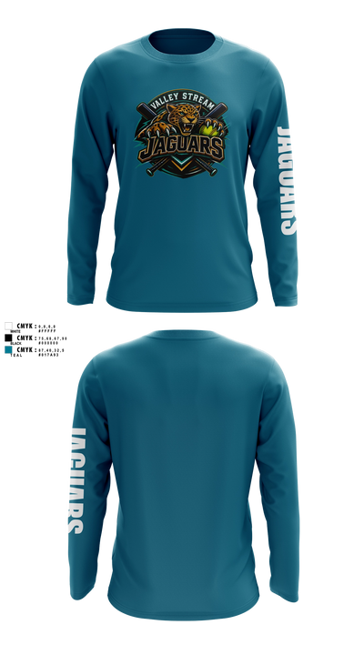 JAGUARS Long Sleeve Performance Shirt - 6