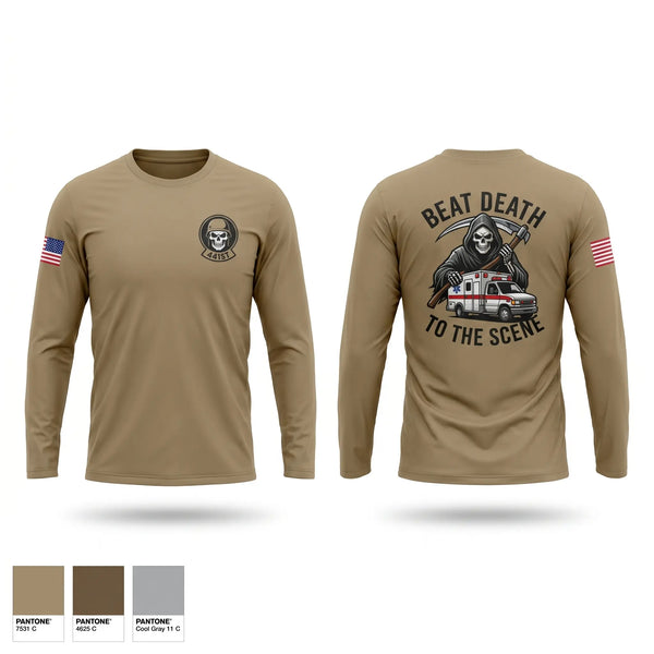 Long Sleeve Performance Shirt, 441, Army, Teamtime, Team time, sublimation, custom sports apparel, team uniforms, spirit wear, spiritwear, sports uniforms, custom shirts, team store, custom team store, fundraiser sports, apparel fundraiser
