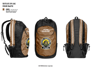 Gear Bag, Fire Rescue Operations Group, Fire Department, Teamtime, Team time, sublimation, custom sports apparel, team uniforms, spirit wear, spiritwear, sports uniforms, custom shirts, team store, custom team store, fundraiser sports, apparel fundraiser
