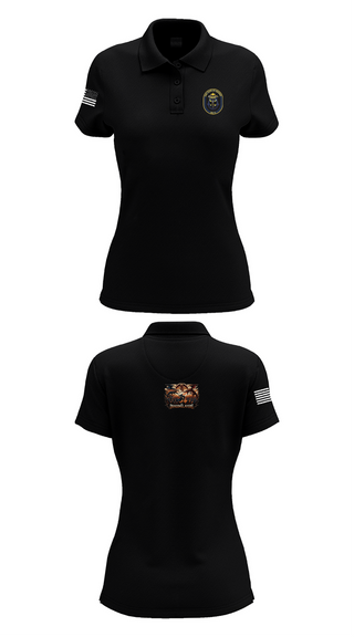 Womens Short Sleeve Performance Polo, USS CAPE ST. GEORGE, , Teamtime, Team time, sublimation, custom sports apparel, team uniforms, spirit wear, spiritwear, sports uniforms, custom shirts, team store, custom team store, fundraiser sports, apparel fundraiser