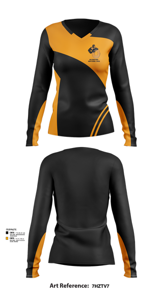 Womens Long Sleeve Vneck Shirt, Belchertown High School Cheer, Cheer, Teamtime, Team time, sublimation, custom sports apparel, team uniforms, spirit wear, spiritwear, sports uniforms, custom shirts, team store, custom team store, fundraiser sports, apparel fundraiser