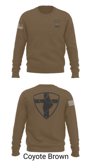 Crew Neck Sweatshirt, Whitesboro PBA, , Teamtime, Team time, sublimation, custom sports apparel, team uniforms, spirit wear, spiritwear, sports uniforms, custom shirts, team store, custom team store, fundraiser sports, apparel fundraiser
