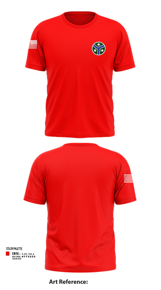 Short Sleeve Performance Shirt, 278th Armored Cavalry Regiment, National Guard, Teamtime, Team time, sublimation, custom sports apparel, team uniforms, spirit wear, spiritwear, sports uniforms, custom shirts, team store, custom team store, fundraiser sports, apparel fundraiser