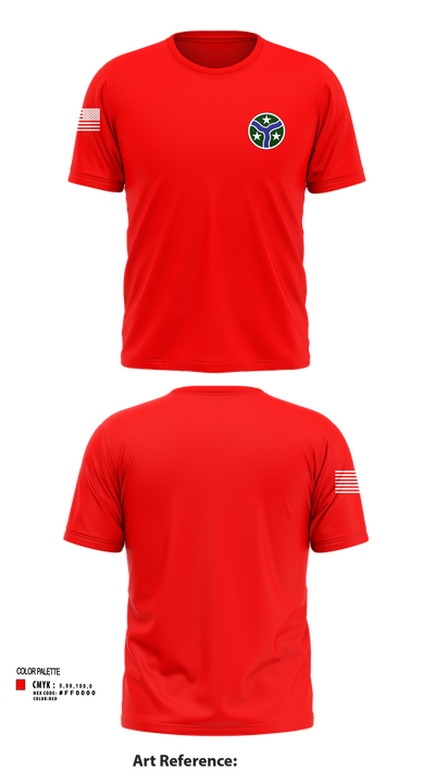 278th Armored Cavalry Regiment 63625582 Short Sleeve Performance Shirt - 103