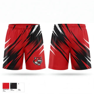 Athletic Shorts With Pockets, Dorton Wildcats, Men's Basketball, Teamtime, Team time, sublimation, custom sports apparel, team uniforms, spirit wear, spiritwear, sports uniforms, custom shirts, team store, custom team store, fundraiser sports, apparel fundraiser