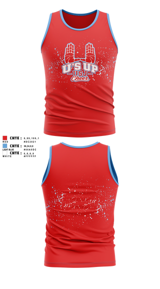 Tank Top, USJ Bruins, Spirit Store, Teamtime, Team time, sublimation, custom sports apparel, team uniforms, spirit wear, spiritwear, sports uniforms, custom shirts, team store, custom team store, fundraiser sports, apparel fundraiser