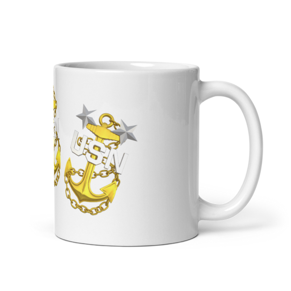 NAVAL REACTORS 68942072 White Glossy Mug - Small