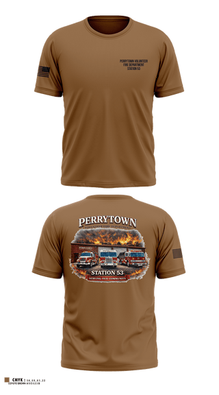 Short Sleeve Performance Shirt, Perrytown Volunteer Fire Department, Fire Department, Teamtime, Team time, sublimation, custom sports apparel, team uniforms, spirit wear, spiritwear, sports uniforms, custom shirts, team store, custom team store, fundraiser sports, apparel fundraiser