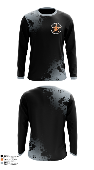 Long Sleeve Performance Shirt, Eastlake North Cross County, Cross Country, Teamtime, Team time, sublimation, custom sports apparel, team uniforms, spirit wear, spiritwear, sports uniforms, custom shirts, team store, custom team store, fundraiser sports, apparel fundraiser