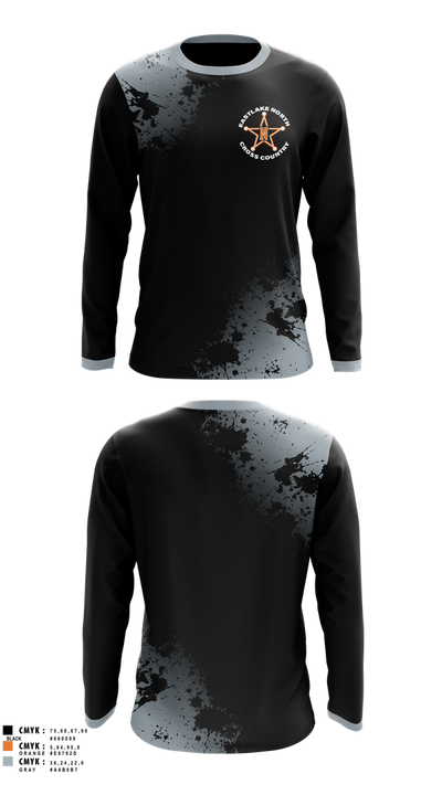 Eastlake North Cross Country 39932009 Long Sleeve Performance Shirt 4