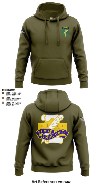 Bravo Company 1-210th 89821886 Hoodie - 1
