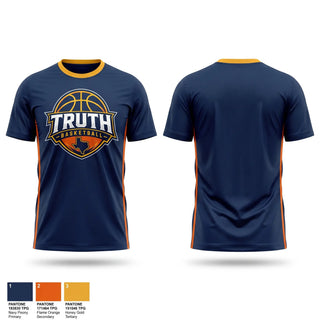 Short Sleeve Performance Shirt, Truth Basketball, Women's Basketball, Teamtime, Team time, sublimation, custom sports apparel, team uniforms, spirit wear, spiritwear, sports uniforms, custom shirts, team store, custom team store, fundraiser sports, apparel fundraiser