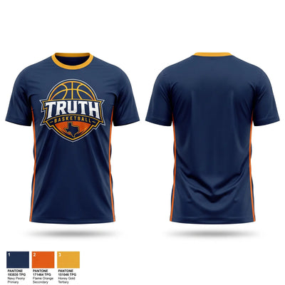 Truth Basketball Short Sleeve Performance Shirt - 2