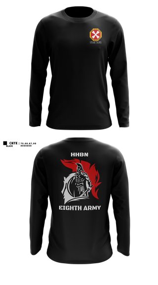 Long Sleeve Performance Shirt, HHBN/8th Army, Army, Teamtime, Team time, sublimation, custom sports apparel, team uniforms, spirit wear, spiritwear, sports uniforms, custom shirts, team store, custom team store, fundraiser sports, apparel fundraiser