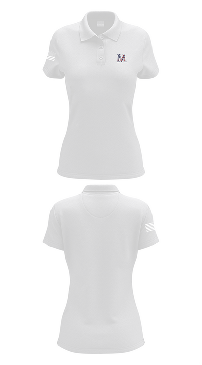 Veterans Memorial Eagles Women's Short Sleeve Performance Polo  - 17