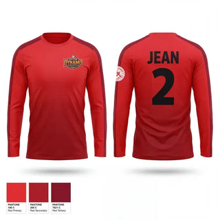Long Sleeve Performance Shirt, Baytown Dynamo Soccer FC, Men's Soccer, Teamtime, Team time, sublimation, custom sports apparel, team uniforms, spirit wear, spiritwear, sports uniforms, custom shirts, team store, custom team store, fundraiser sports, apparel fundraiser