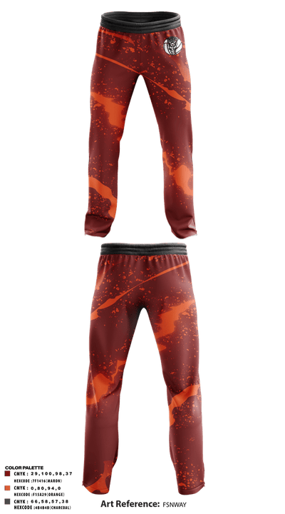 Rancho San Juan Girls Volleyball 39799054 Sweatpants - 1