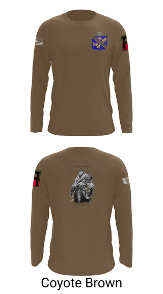 Long Sleeve Performance Shirt, 1-306th IN BN, , Teamtime, Team time, sublimation, custom sports apparel, team uniforms, spirit wear, spiritwear, sports uniforms, custom shirts, team store, custom team store, fundraiser sports, apparel fundraiser