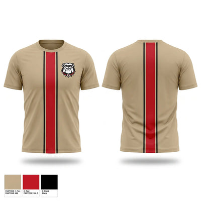 Hickman County Bulldogs Short Sleeve Performance Shirt - 1