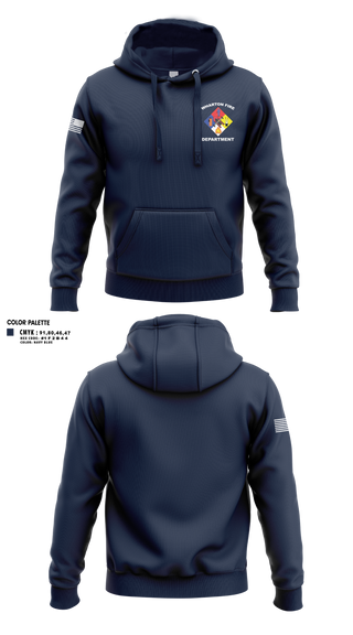 Hoodie, Wharton Fire Department, Fire Department, Teamtime, Team time, sublimation, custom sports apparel, team uniforms, spirit wear, spiritwear, sports uniforms, custom shirts, team store, custom team store, fundraiser sports, apparel fundraiser