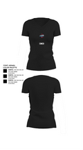 CMed 90938838 Women's Short Sleeve V-neck Shirt - 23