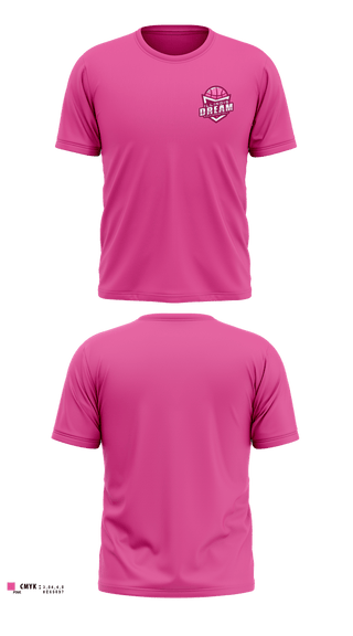 Short Sleeve Performance Shirt, Illinois Dream, Women's Basketball, Teamtime, Team time, sublimation, custom sports apparel, team uniforms, spirit wear, spiritwear, sports uniforms, custom shirts, team store, custom team store, fundraiser sports, apparel fundraiser