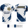 Creek County Sheriff 20879685 Short Sleeve Performance Shirt - 1