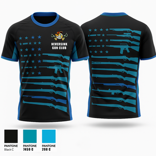 Short Sleeve Performance Shirt, Neversink Gun Club, Spirit Store, Teamtime, Team time, sublimation, custom sports apparel, team uniforms, spirit wear, spiritwear, sports uniforms, custom shirts, team store, custom team store, fundraiser sports, apparel fundraiser
