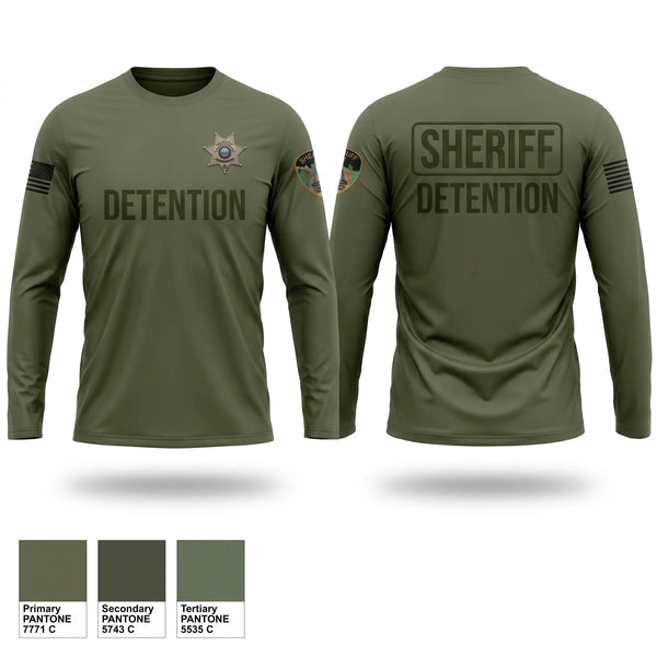 Long Sleeve Performance Shirt, Shoshone County sheriffs office, Police, Teamtime, Team time, sublimation, custom sports apparel, team uniforms, spirit wear, spiritwear, sports uniforms, custom shirts, team store, custom team store, fundraiser sports, apparel fundraiser