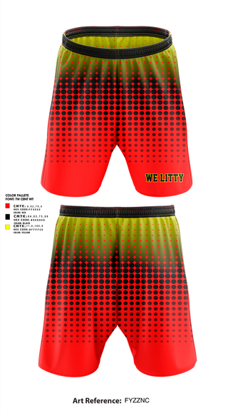 Athletic Shorts With Pockets, We Litty!, , Teamtime, Team time, sublimation, custom sports apparel, team uniforms, spirit wear, spiritwear, sports uniforms, custom shirts, team store, custom team store, fundraiser sports, apparel fundraiser