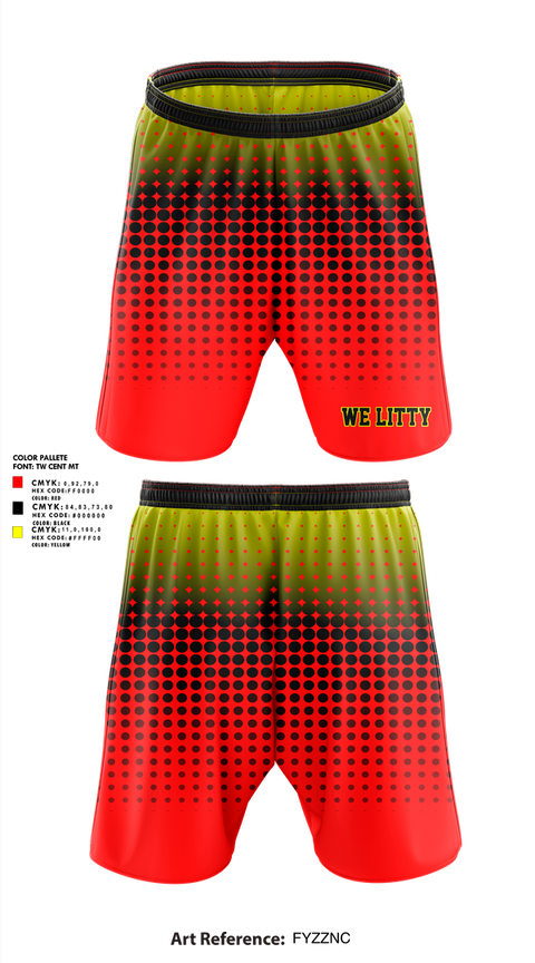 Athletic Shorts With Pockets, We Litty!, , Teamtime, Team time, sublimation, custom sports apparel, team uniforms, spirit wear, spiritwear, sports uniforms, custom shirts, team store, custom team store, fundraiser sports, apparel fundraiser