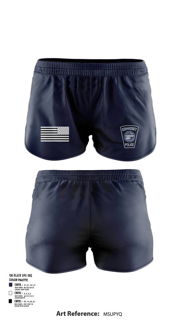 Ranger Panties, Cohasset Police, Police, Teamtime, Team time, sublimation, custom sports apparel, team uniforms, spirit wear, spiritwear, sports uniforms, custom shirts, team store, custom team store, fundraiser sports, apparel fundraiser