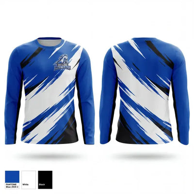 Hi-Line Mustangs 26646275 Long Sleeve Performance Shirt 1