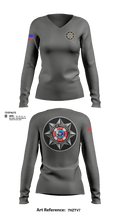 WESTFIELD POLICE OEM Women's Long Sleeve V-neck Shirt - 15