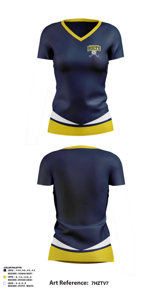 Womens Short Sleeve Vneck Shirt, Littlestown bolts, Field Hockey, Teamtime, Team time, sublimation, custom sports apparel, team uniforms, spirit wear, spiritwear, sports uniforms, custom shirts, team store, custom team store, fundraiser sports, apparel fundraiser