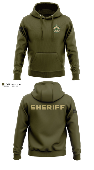 Hoodie, Fannin County Sheriff's Office, Police, Teamtime, Team time, sublimation, custom sports apparel, team uniforms, spirit wear, spiritwear, sports uniforms, custom shirts, team store, custom team store, fundraiser sports, apparel fundraiser
