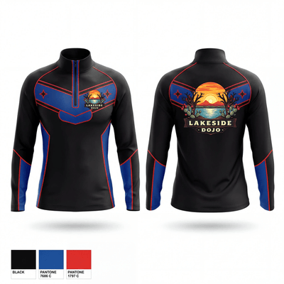 Lakeside Dojo 83865494 Quarter Zip Jacket - 7