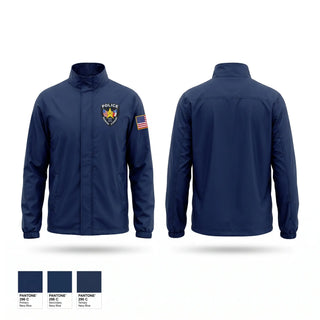 Windbreaker, Roman Forest PD, Police, Teamtime, Team time, sublimation, custom sports apparel, team uniforms, spirit wear, spiritwear, sports uniforms, custom shirts, team store, custom team store, fundraiser sports, apparel fundraiser